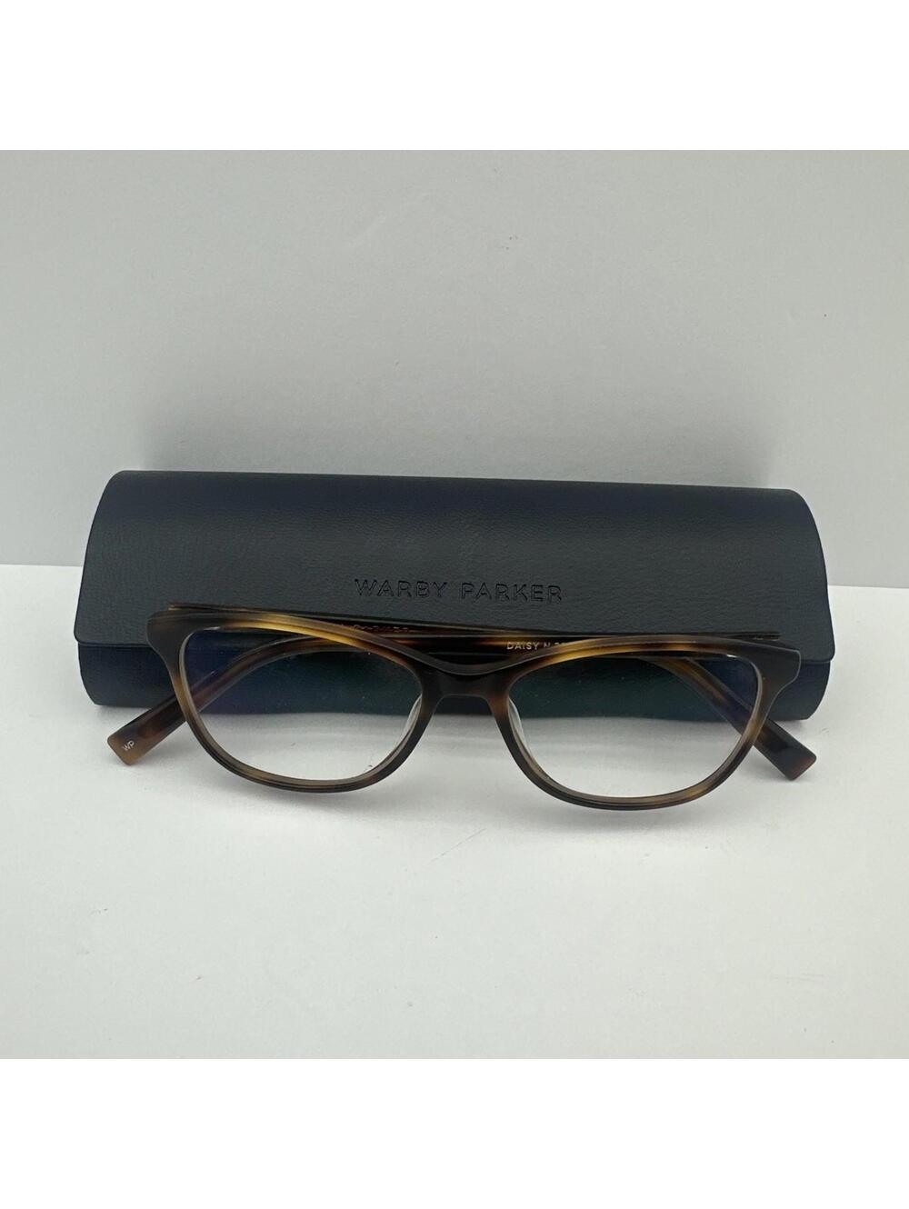 Warby Parker Daisy N 225 Brown Havana Tortoise Eyeglasses Frame 50-15-140